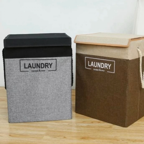Cotton Laundry Basket